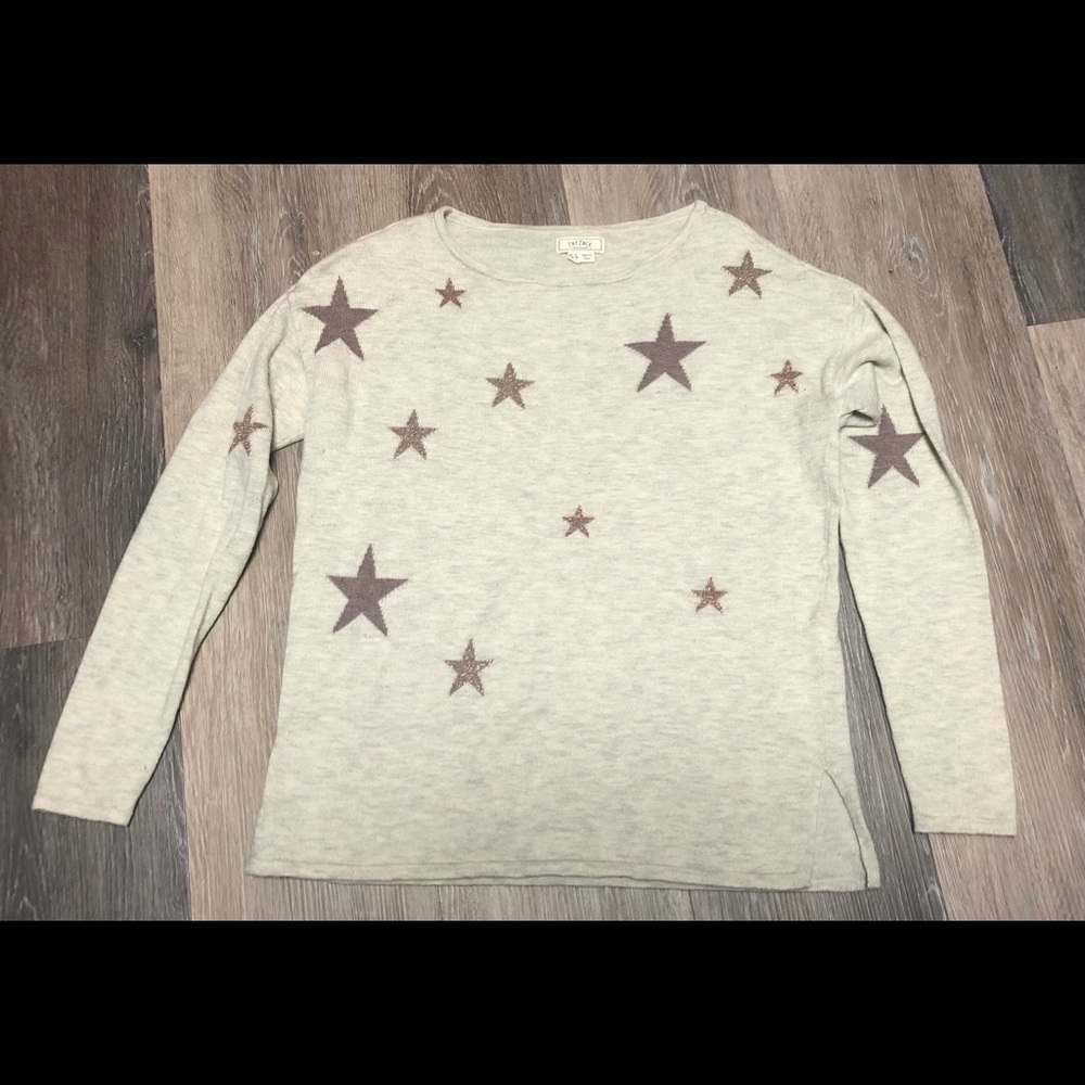 Fat Face Sweater, Size 4, Star design, NWWT